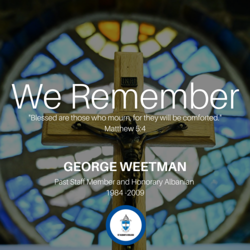 WE REMEMBER – GEORGE WEETMAN